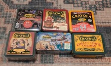 Lot Of 6 Crayola Crayons 40th ANNIVERSARY Limited Edition 1992 Millennium