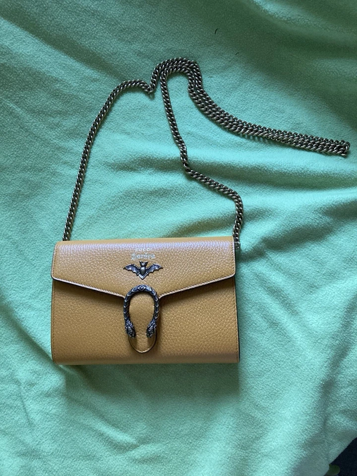 New GUCCI Garden Dionysus Women’s Crossbody Wallet On Chain Shoulder Bag - Image 2 of 4