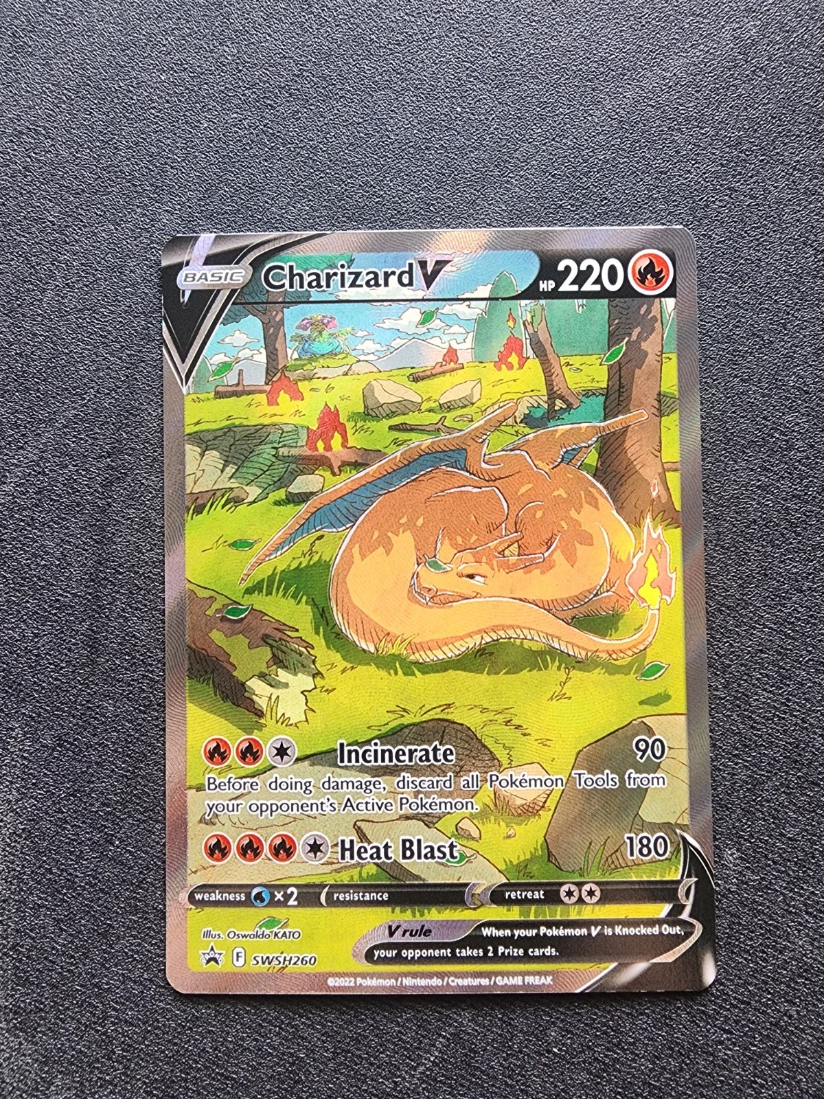 Charizard V SWSH260 SWSH: Sword & Shield Promo Cards Holo