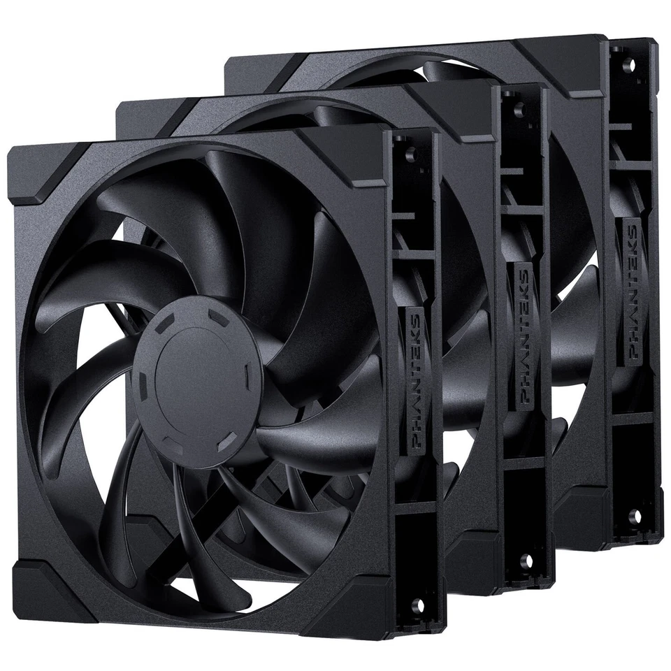 PHANTEKS M25 Gen2 PWM Lüfter, 3er-Pack - 140mm, schwarz