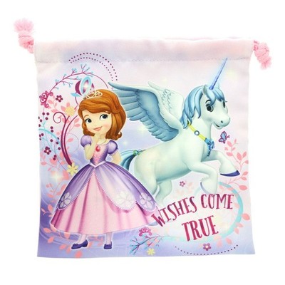 Sunstar Stationery Disney Drawstring Bag, S Size, Sofia 1511404A_