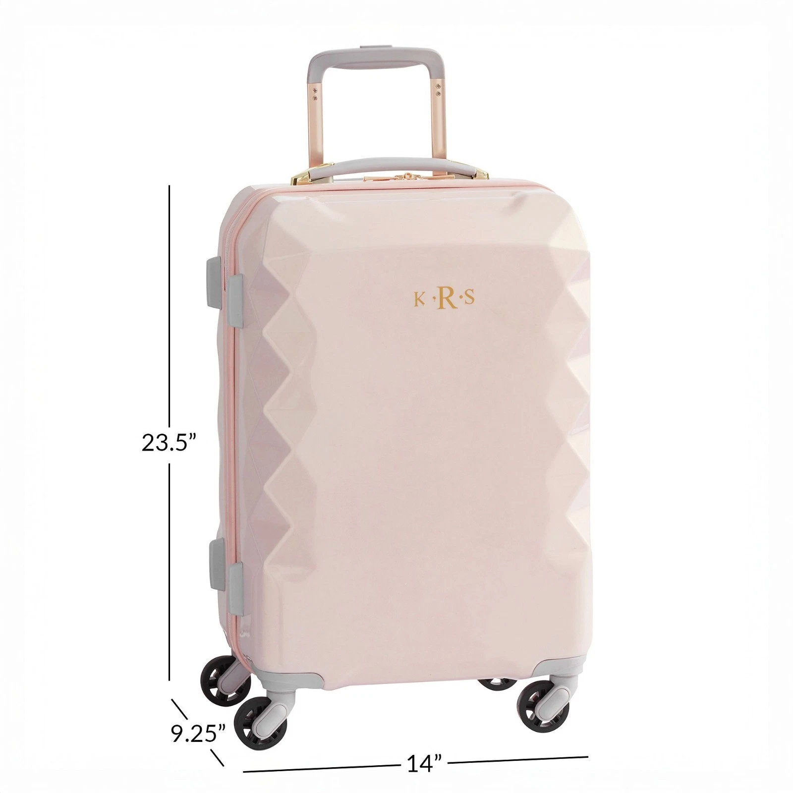 PBteen Hard-Sided Carry-On Spinner Luggage - Thumbnail 4