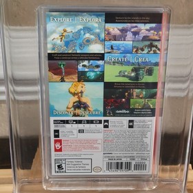 Zelda Tears of the Kingdom Nintendo Switch PSA 10 A++ 1st Print CGC VGA WATA