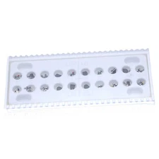 1 Pack Dental Orthodontic Bracket Standard MBT 0.022" 3 Hooks Sandblasted