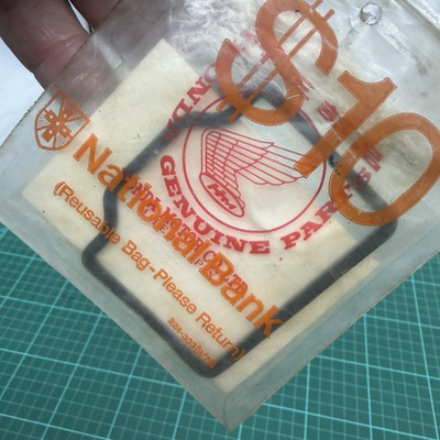 #ad 16129 268 004 Genuine Honda Bowl Gasket Packing Carb Carburetor CB CL CA CD NOS AU $22.00