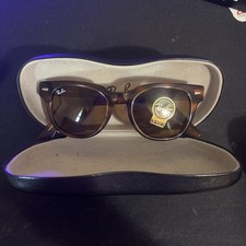 NEW RAY-BAN RB 2168 METEOR 954/33 Brown G-15 LENS AUTHENTIC SUNGLASSES 50-20