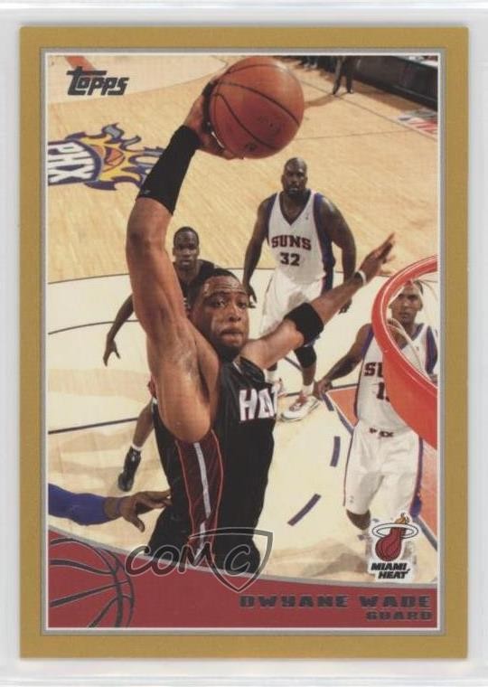 2009-10 Topps Gold 88/2009 Dwyane Wade #143 HOF 9cf