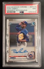 2020 1st Bowman - Chrome Prospects Autographs Tony Dibrell #CPA-TD (AU, RC) Mets