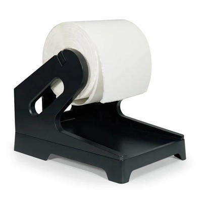 JADEN'S Dual Function Label Holder For Rolls and Fanfold Stacks, Black