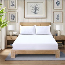 Hotel Quality Fitted Sheet Deep Pocket Breathable Soft Elastic Mattress Sheets