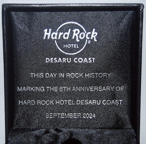 Hard Rock Hotel DESARU COAST Year 2024 6th Anniversary (Boxed) Pin - Picture 4 of 4