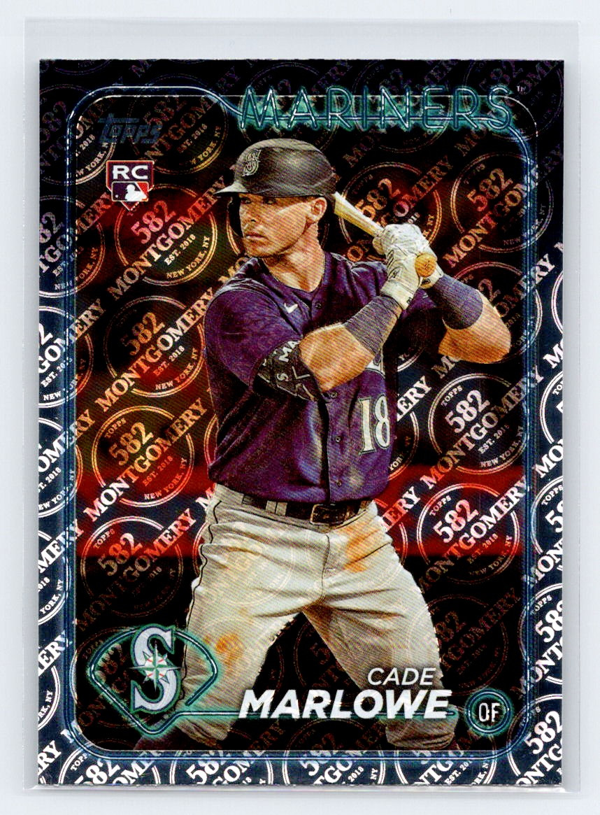 Cade Marlowe 2024 Topps #286 582 Montgomery Club Foil Rookie