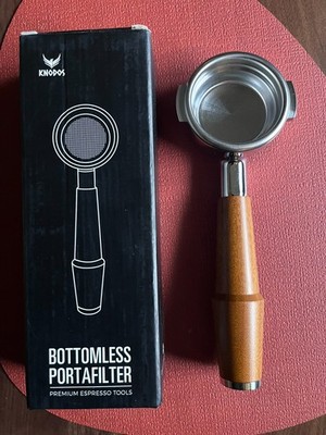 KNODOS Bottomless Portafilter Premium Espresso Machine Tool