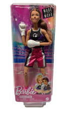 MATTEL Barbie Made To Move Boxer Doll HRG40