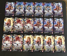 Lot de 18 boosters Dragon Ball Fusion World FB09 double évolution manches neuf