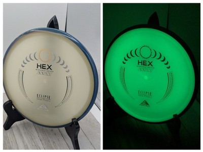 New MVP Axiom Eclipse GLOW Hex Midrange Disc Golf Disc 176 Grams