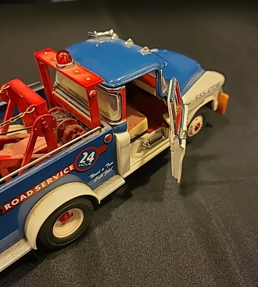 Chevrolet Truck 1955 fundido a presión Franklin modelos de precisión como nuevo remolque Big Joe's Foto 4 de 4