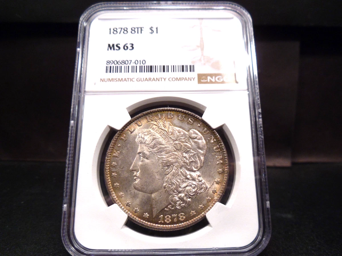 25+ MS 63 Graded Morgan US Dollars 1878 for sale | Updated Oct 2026