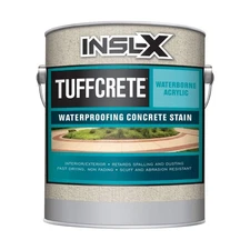TuffCrete Waterborne Acrylic Concrete Stain Paint, Desert Sand, 1 Gallon