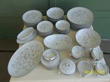Very Gently Used Vintage Noritake Alicia 76 Pc. Service for 10 Fine China - EUC!
