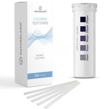 Restaurant Chlorine Test Strips 10-250 ppm, 1 Second Result, 300 Count