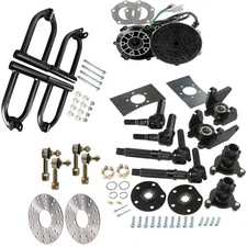 DIY Half Shaft Electric 48v 1000W Motor+ Front Drive Axle kit Swing Arm Assembly