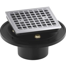 Kohler 22673-CP Clearflo square brass tile-in shower drain