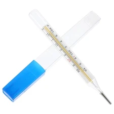 MAGICLULU 1Pc Glass Oral Temperature Adult Free ℃&℉, B 