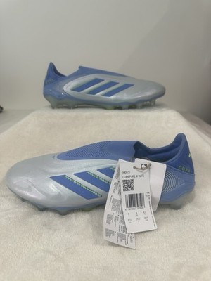 Adidas Herren blau Copa Pure 3 Elite schnürlos FG Fußballschuhe UK 8 NEU Ref 1772