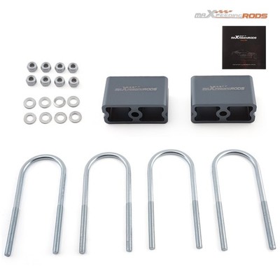 3 Inch Rear Lowering Block for Chevrolet S10/Mazda B2600 Aluminum Hardware