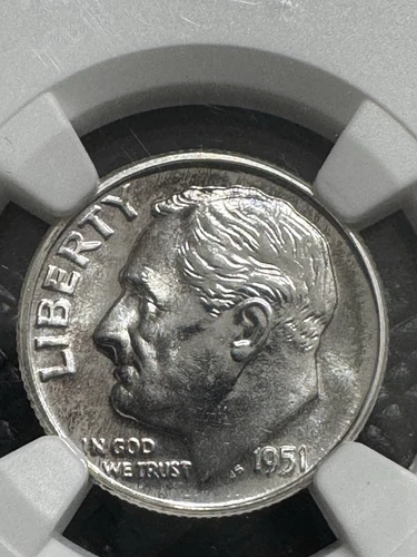 1951 Proof Roosevelt Dime, NGC PF66, Early Date, Free shipping