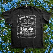 Lynyrd Skynyrd Florida Whiskey Black Retro Unisex T-Shirt Size S-5XL