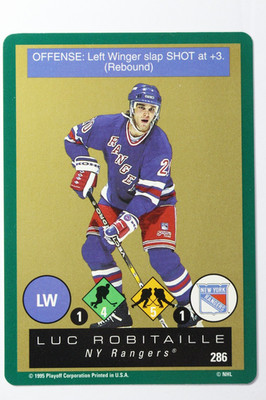 1995-96 Playoff One on One Challenge Ultra Rare Gold Luc Robitaille #286 Starter