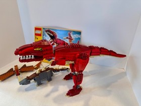Vintage LEGO Designer Set 4507 Prehistoric Creatures Dinosaur T-Rex