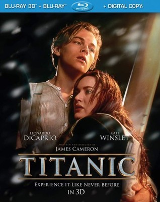 Titanic (Blu-ray Disc, 2012, 4-Disc Set, Includes Digital Copy 3D