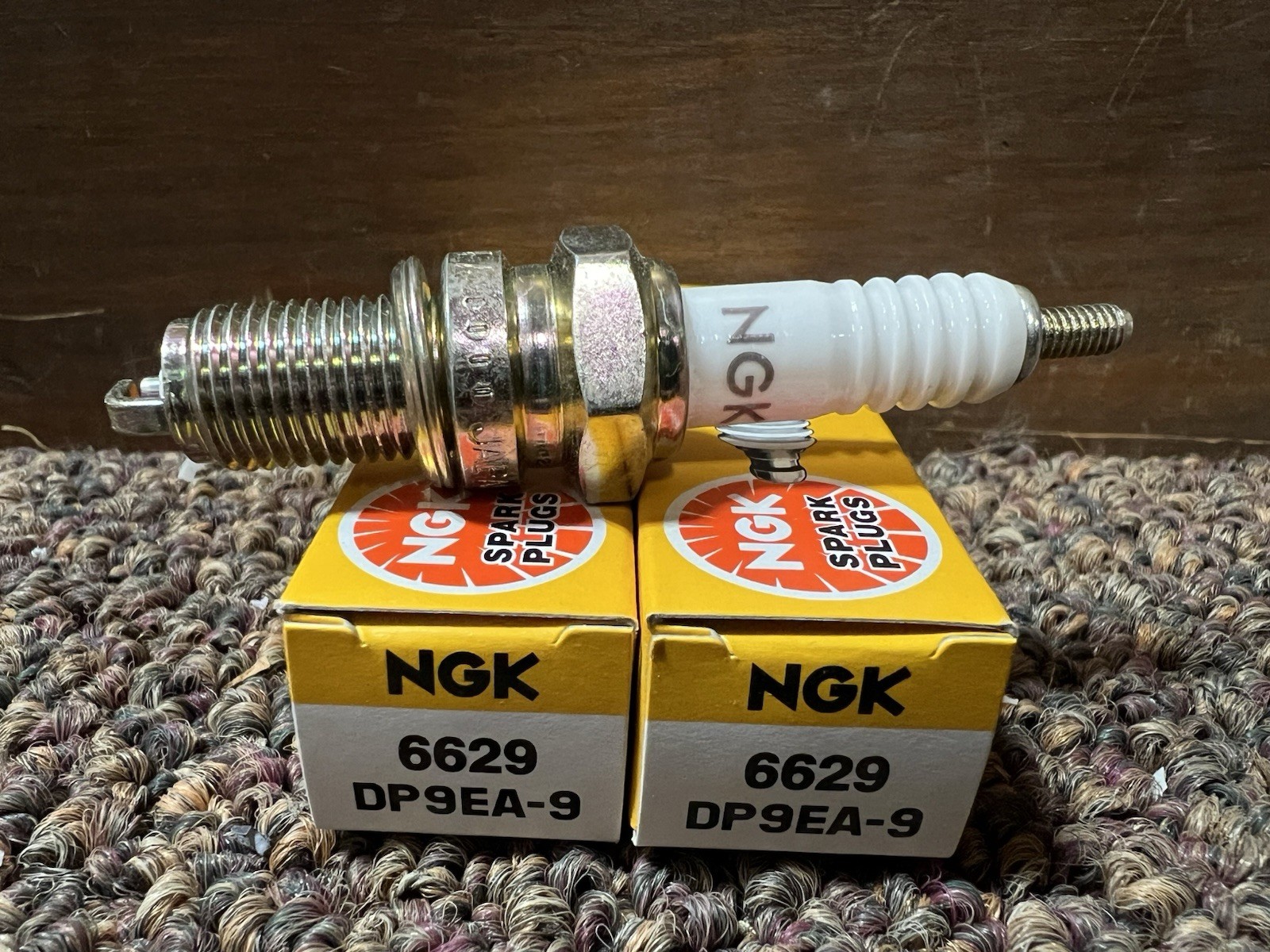 New 2 Pack Genuine NGK 6629 Spark Plug DP9EA-9