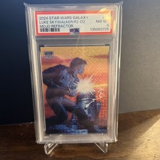 2024 Chrome Star Wars Galaxy 50 LUKE SKYWALKER  R2-D2 Mojo Refractor /50