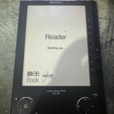 Sony PRS-505 Silver 6 E-Ink Portable E-Reader...