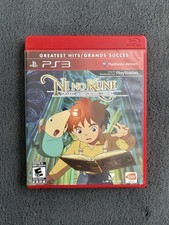 Ni No Kuni: Wrath of the White Witch [Greatest Hits] - CIB, Tested - (PS3, 2013)