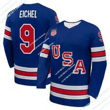 Team USA Winter Olympics 2026 Jersey Blue Stitched-All Sizes S-3XL US