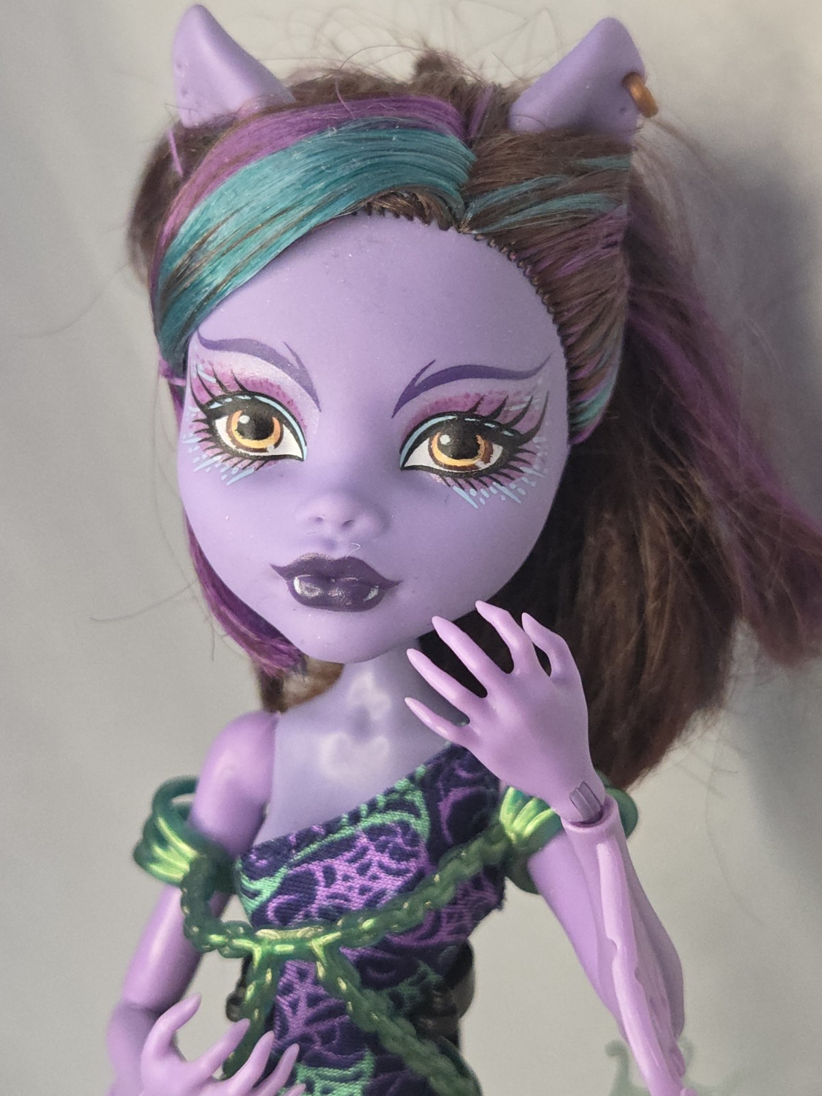 Monster High Clawdeen Great Scarrier Reef Mermaid 