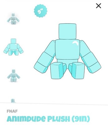 YouTooz * Five Nights at Freddy's * Animdude * FNAF *  9'' Plush * NEW *