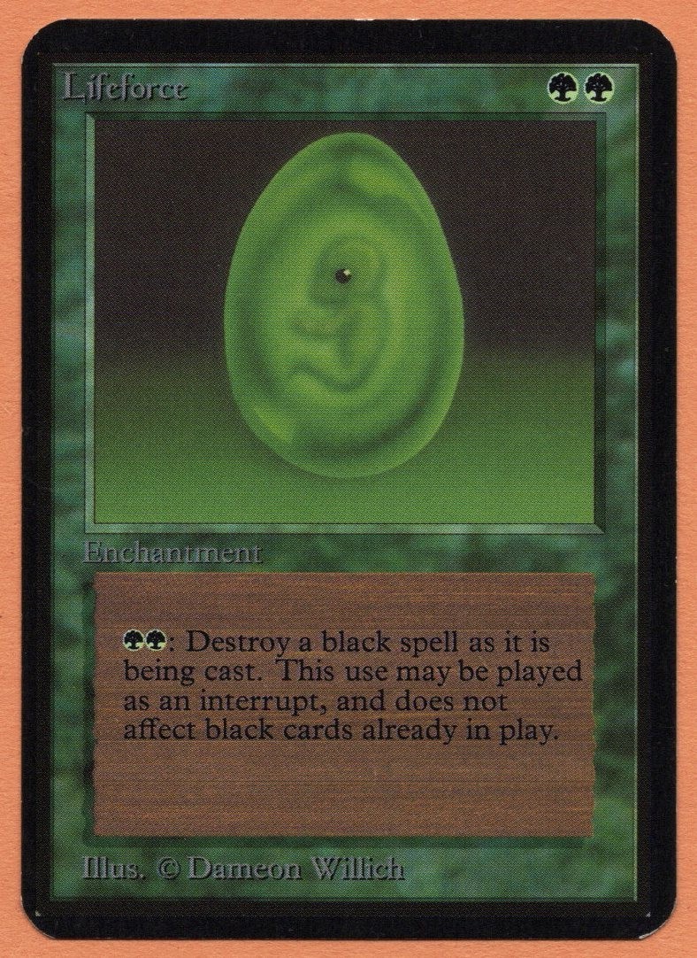 Lifeforce (NM) - Alpha Edition - Magic the Gathering (MTG)