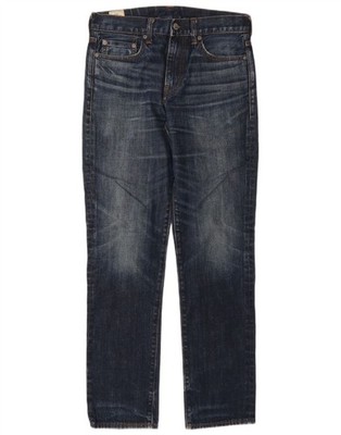 J. Crew Herren 770 Straight Jeans W29 L32 Navy Blau Baumwolle DP03
