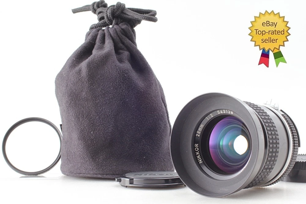 Nikon f/2 Camera Lenses 28mm Focal for sale - eBay