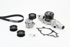 Wasserpumpe + Keilrippenriemensatz CONTINENTAL CTAM 6PK2260WP3 f&uuml;r MERCEDES W211