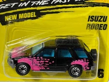 Matchbox #56 Isuzu Rodeo, Black, NIB, 1/64