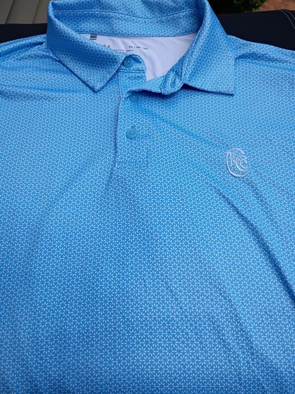 Under Armor Light Blue Polo Shirt Size Extra Large From Town & Country...