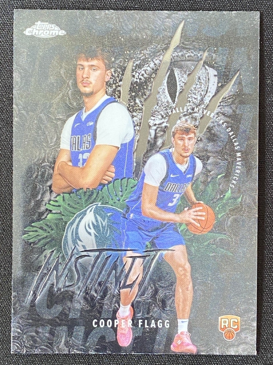 Cooper Flagg 2025-26 Topps Chrome Instinct RC #INS-11 -14m