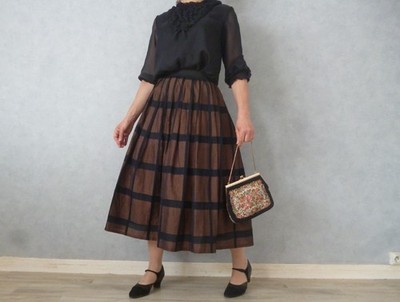 alter Vintage Rock 50er, 50er Jahre Full Circle Skirt, Gonna, Rok.